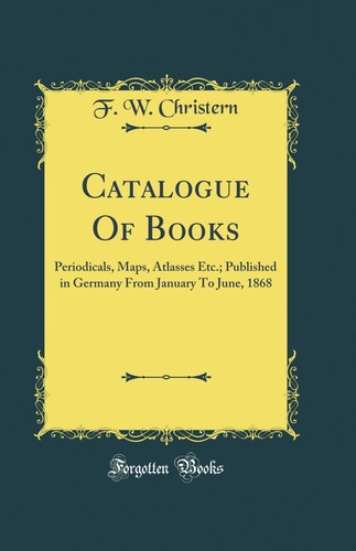 Catalogue books - of,