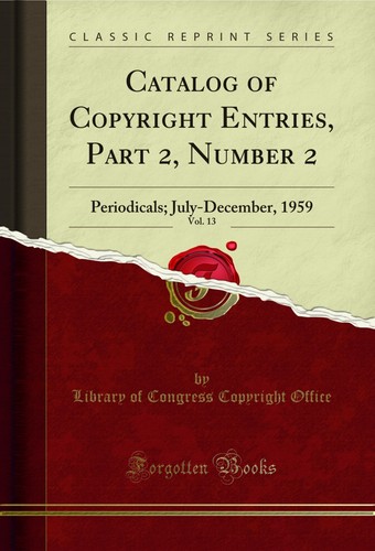 Catalog copyright entries - catalog,