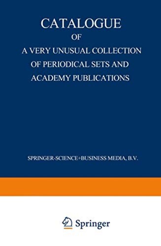 Catalogue very unusual - of,