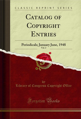 Catalog copyright entries - catalog,