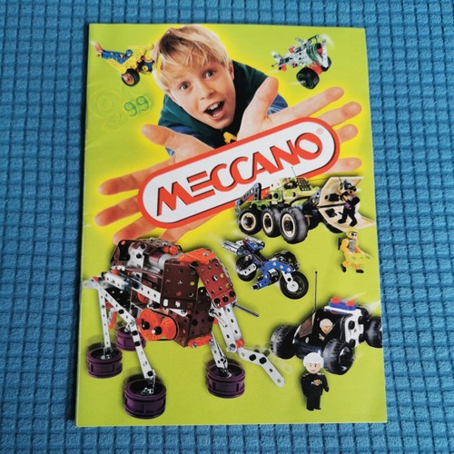 Meccano vintage 1999 katalog - vintage,